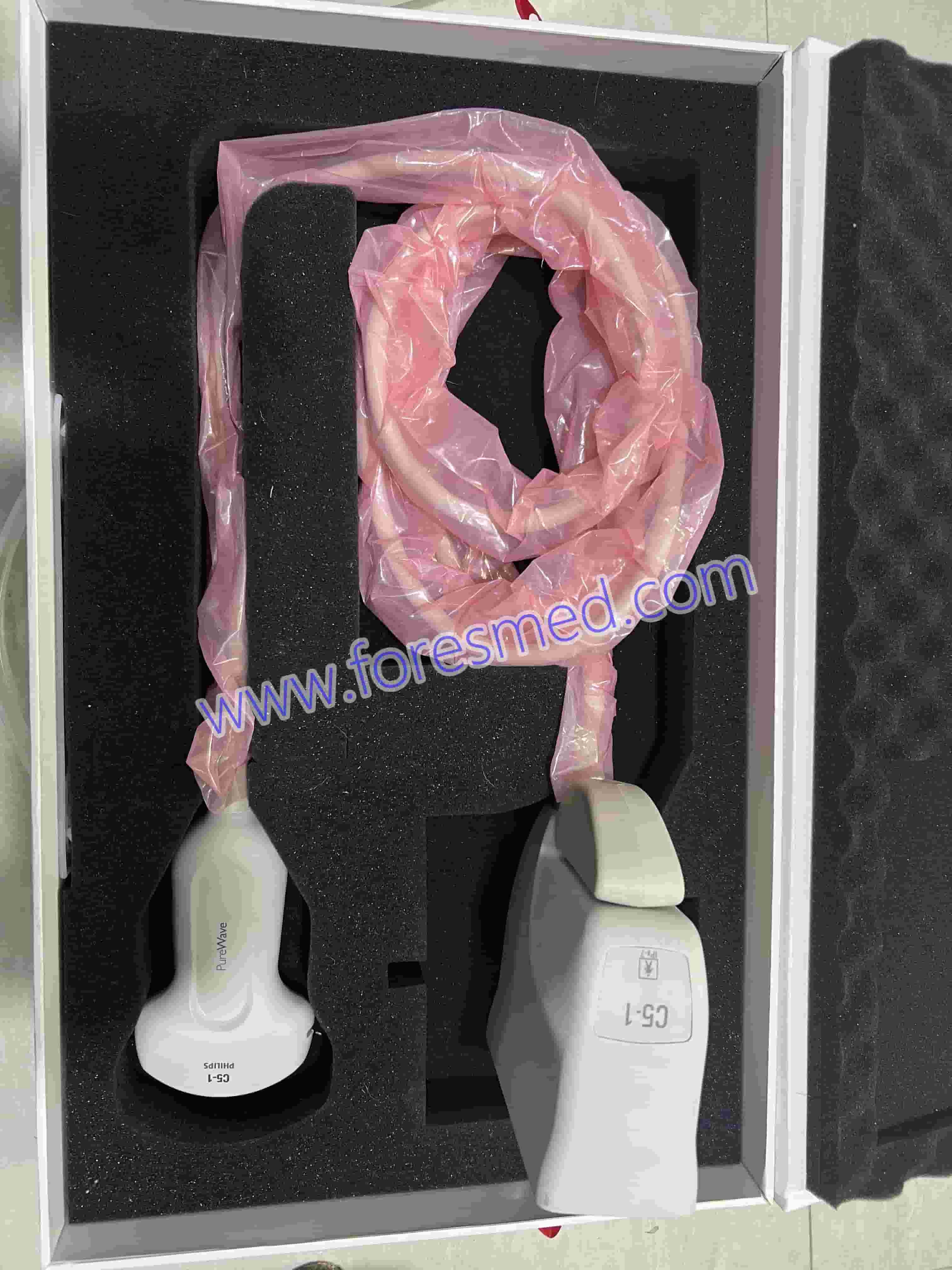 Philips HD15 IU22 IE33 convex ultrasound transducer C5-1