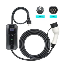 Wallbox 16A 32A EV Mobile Charger Fast EV Charger IEC62196 Type 2 CEE 3Pin EVSE Electric Car Charger Auto Charger