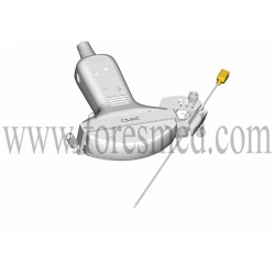 Compatible SIUI C3I60F C3L60C ultrasound transducer Reusable Biopsy needle guide