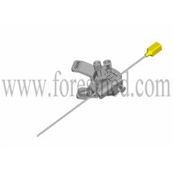 Compatible BK 8865 ultrasound transducer Reusable Biopsy needle guide