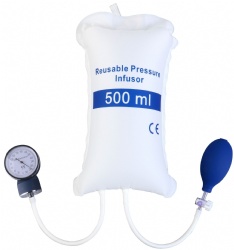 Blood Pressure infuser bag/pressure infusor 500ml/1000ml/3000ml