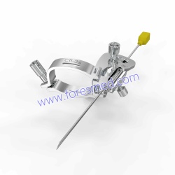 Reusable Biopsy needle guide for Mindray ultrasound transducer C11-3s