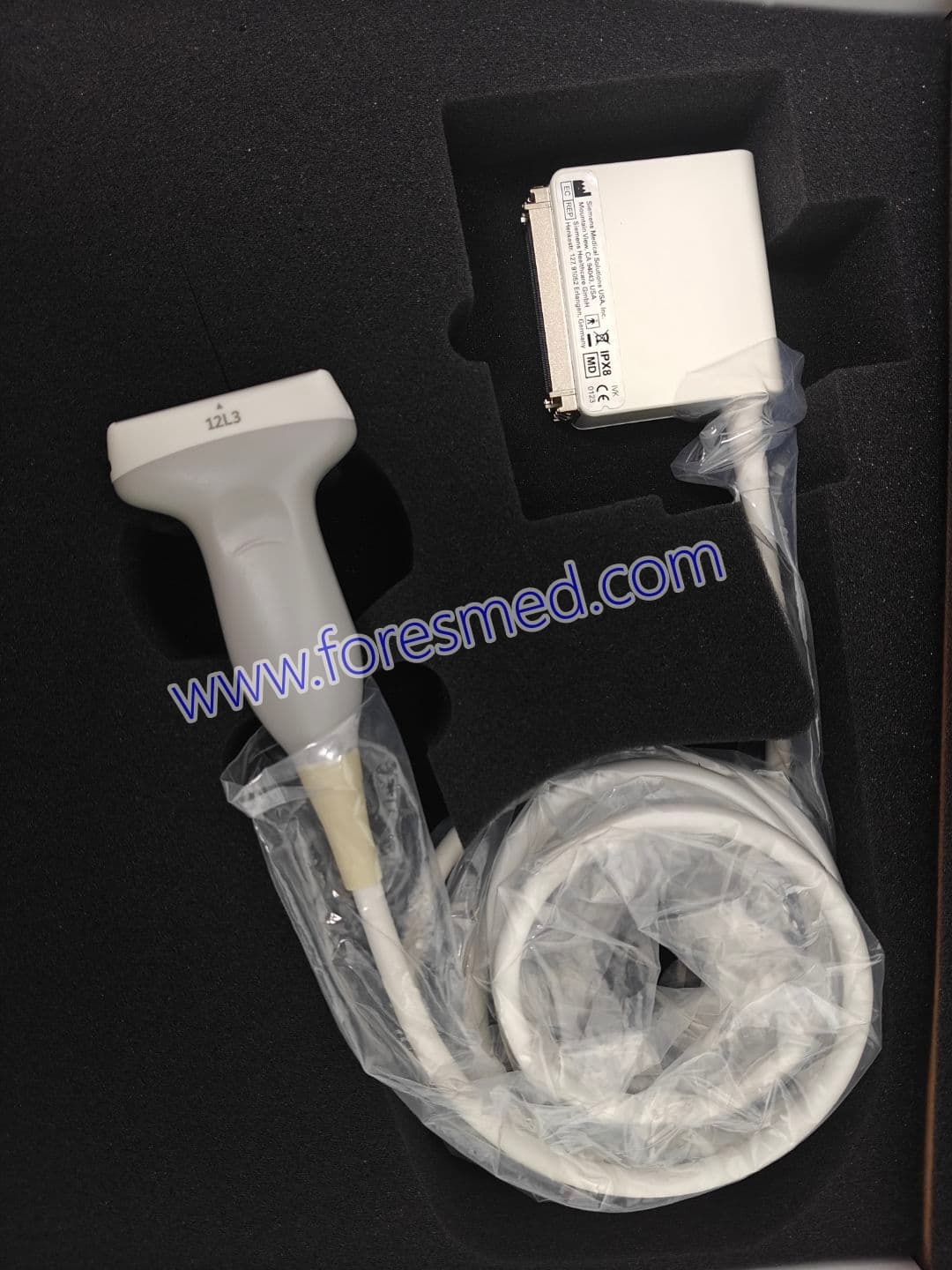 Siemens Acuson 12L3 Linear Array ultrasound transducer